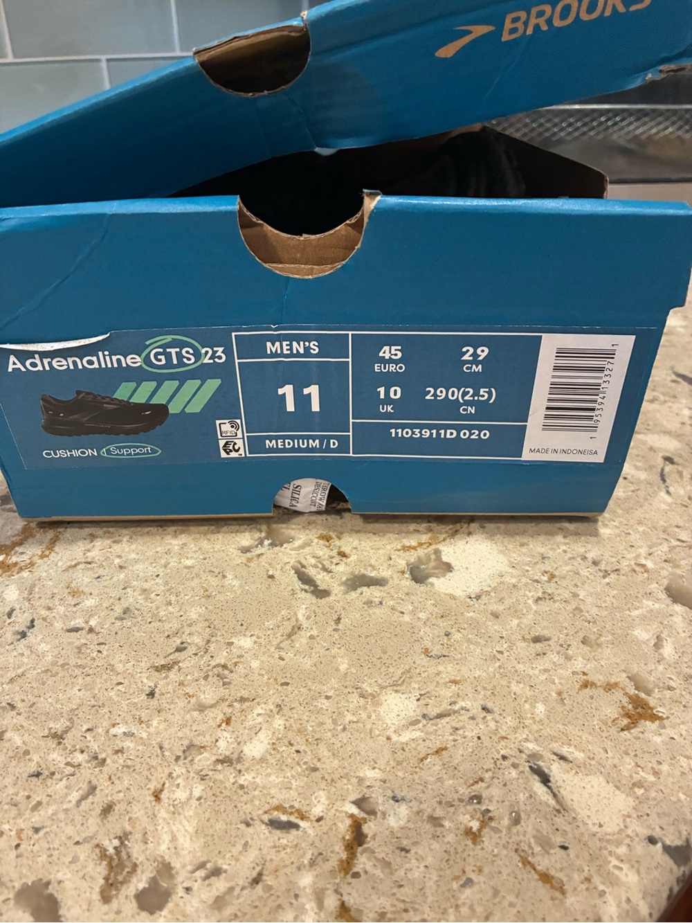 Brooks Black Adrenaline GTS Running Shoes - Picture 5 of 5